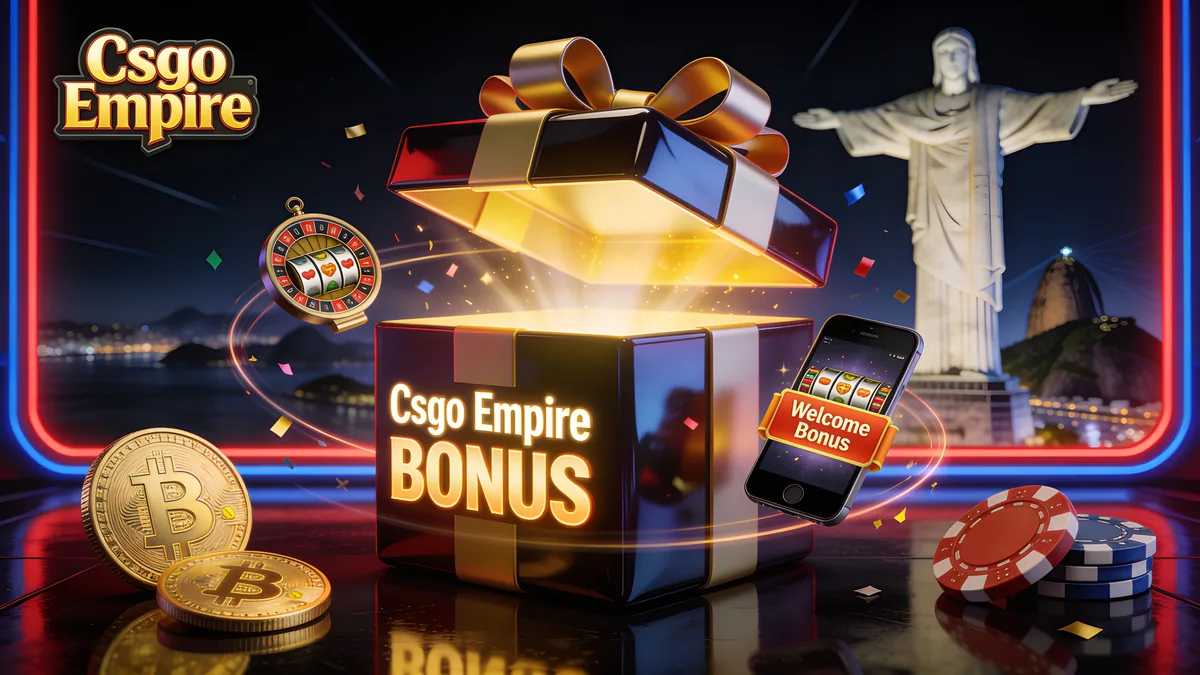 Bônus e promoções da CSGO Empire — csgo empire no Brasil
